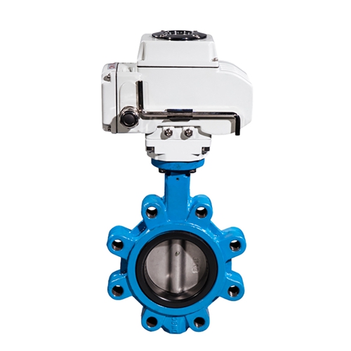 COVNA Cast Iron HK60D-M Electric Actuated Lug Type Butterfly Valve