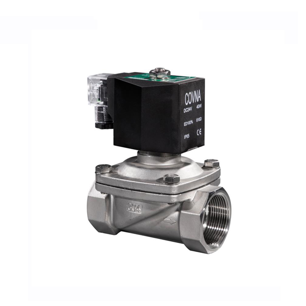 Direct Lifiting Diaphragm Stainless Steel or Brass Vacuum Solenoid Valve