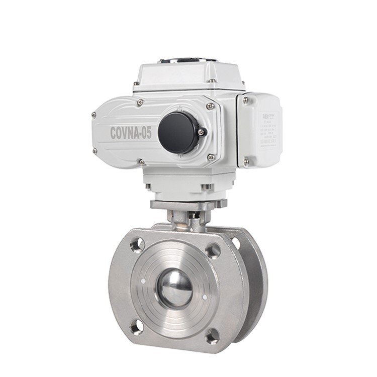 COVNA HK60-Q-B Flange Wafer Type Electric Actuated Ball Valve