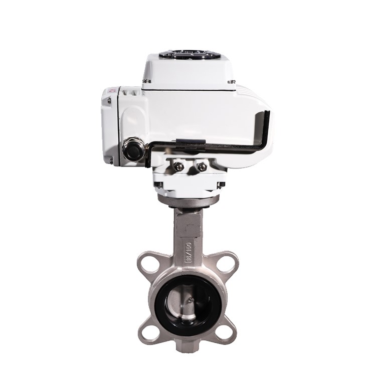 COVNA HK60-D-S Stainless Steel Electric Actuator Butterfly Valve