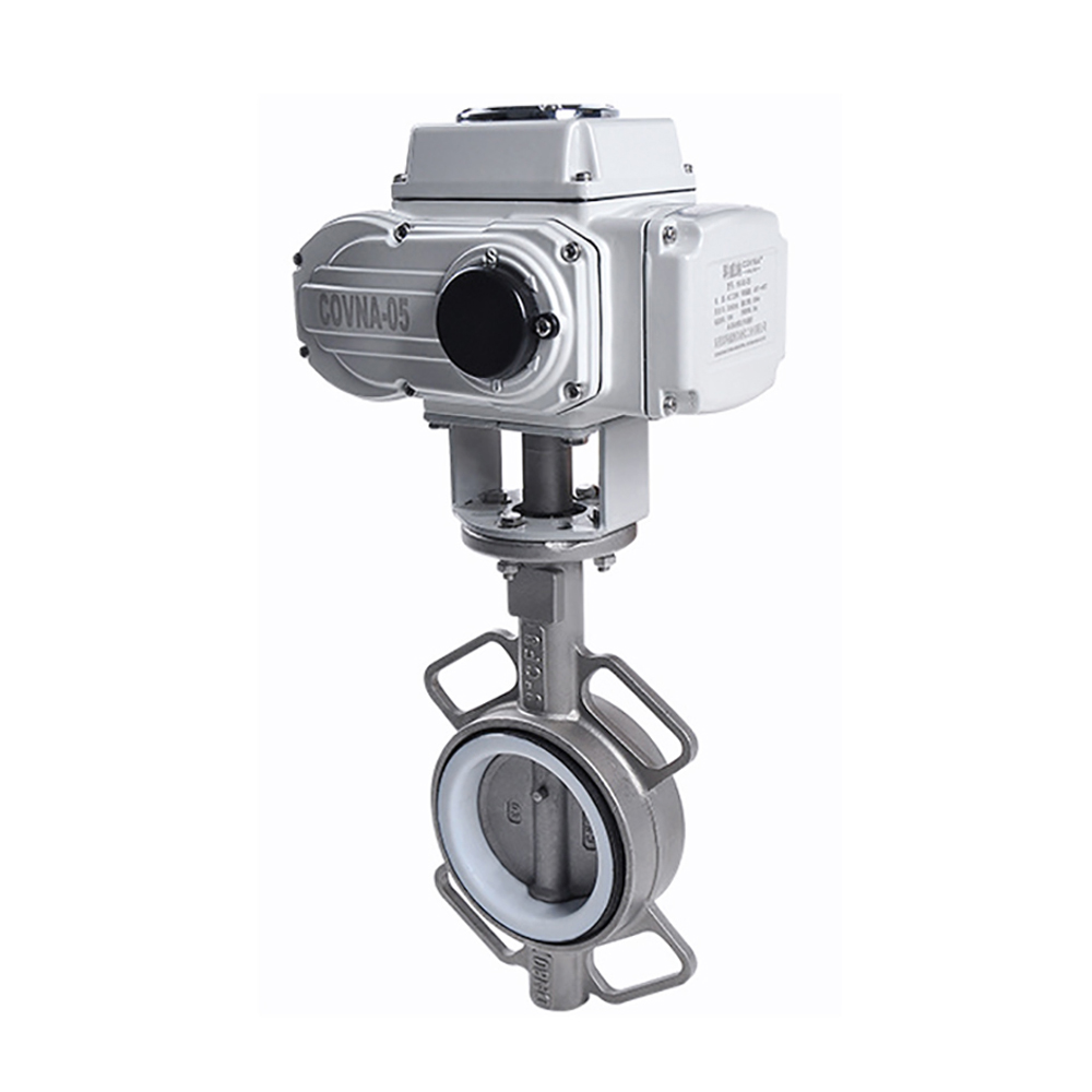 HK60-D-S Stainless Steel Intelligence Electric Actuator Butterfly Valve