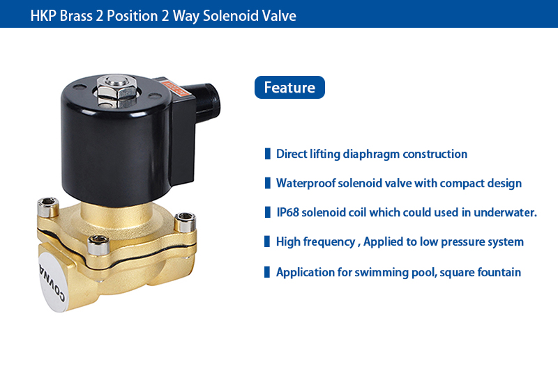waterproof solenoid valve