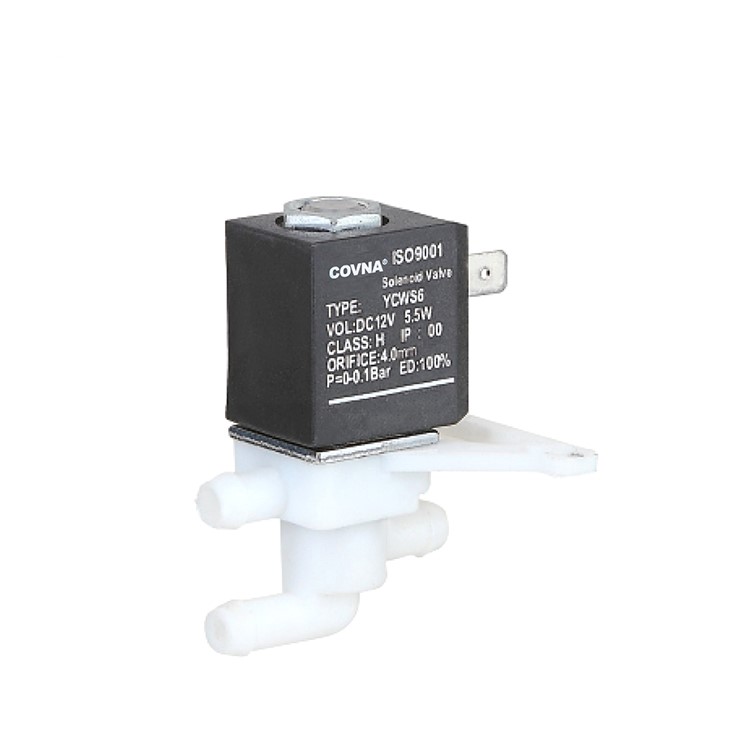 HKWS 2/2 Way Direct Act Normally Closed Plastic Solenoid Valve