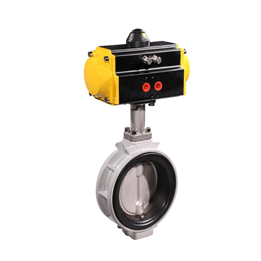 COVNA HK59-D-KITZ Aluminum Alloy Wafer Air Operated Butterfly Valve
