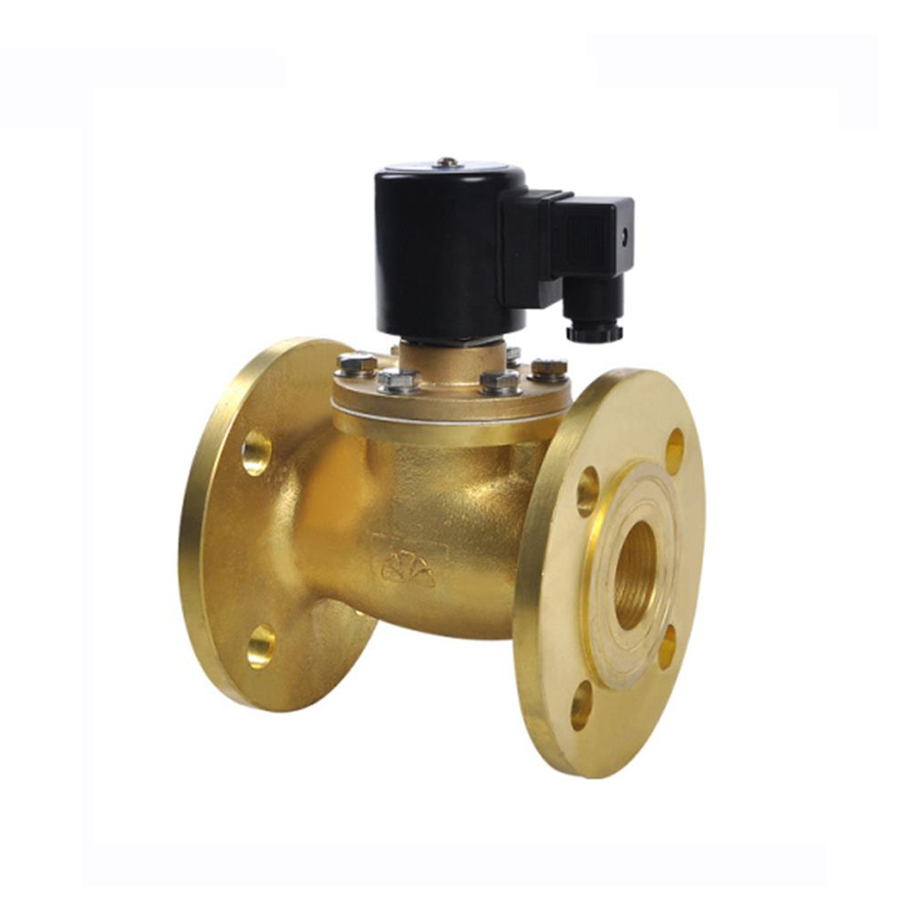 US Normally Closed Pilot Operated Piston Water Steam Solenoid Valve