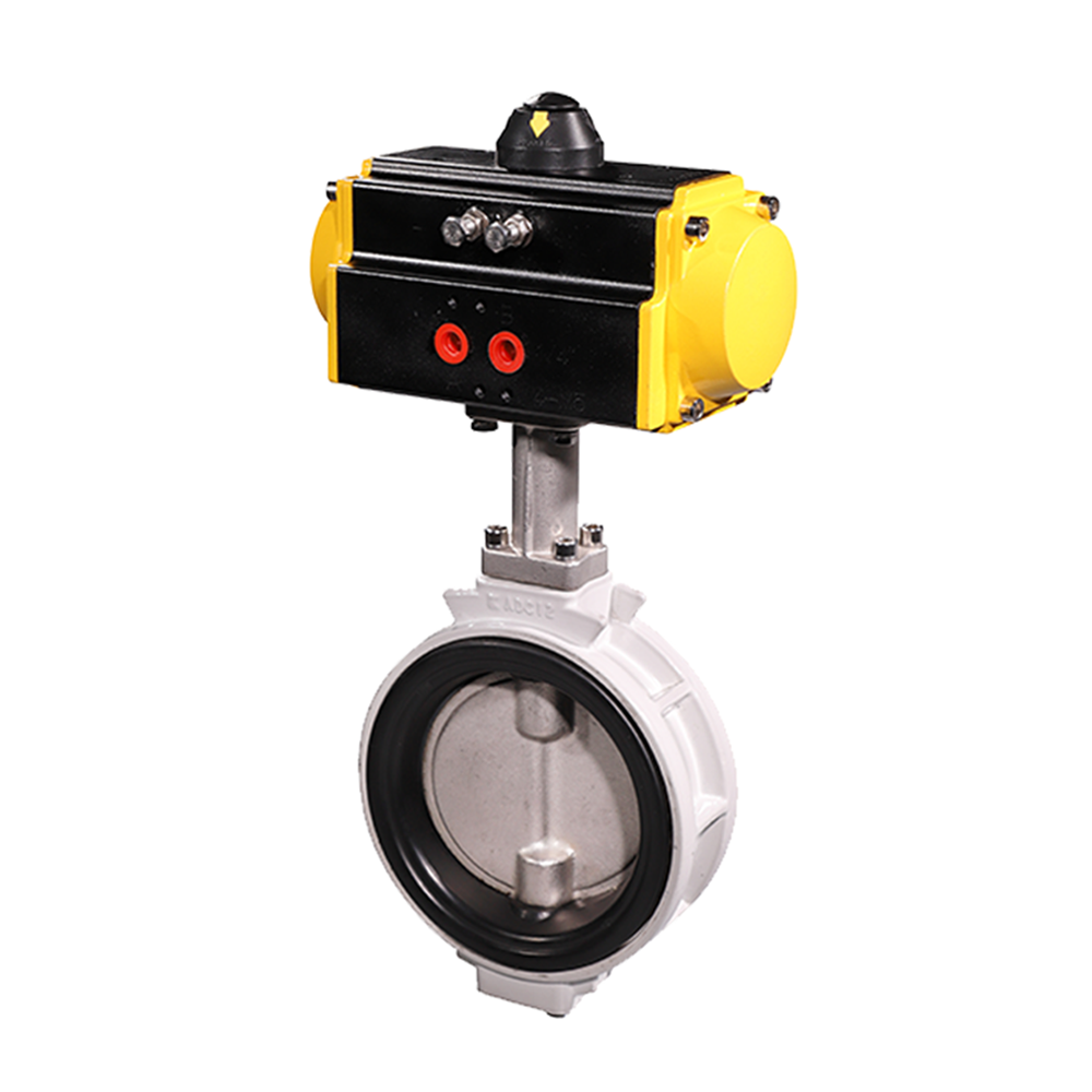 COVNA HK59-D-KITZ Aluminum Alloy Wafer Air Operated Butterfly Valve