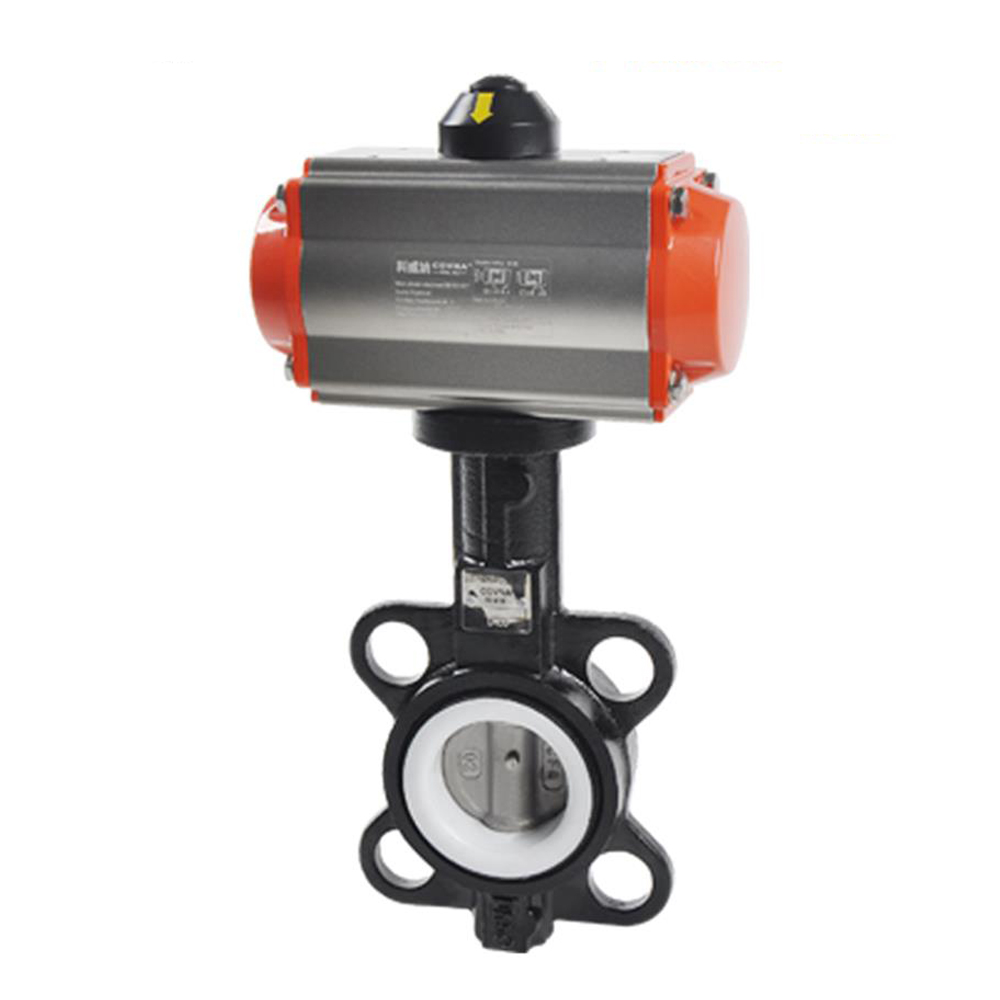COVNA HK59-D Cast Iron Pneumatic Operated Butterfly Valve