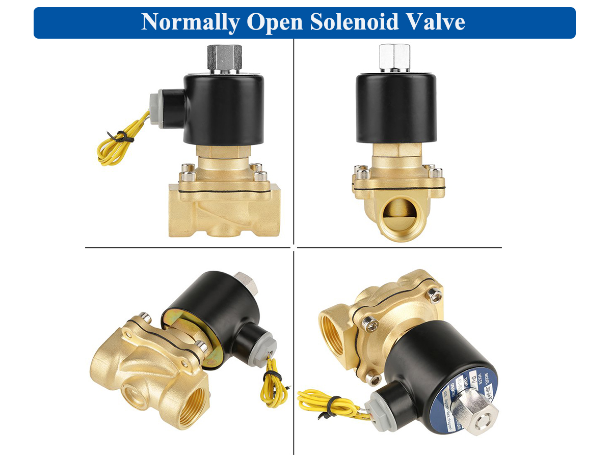 normally open solenoid valve
