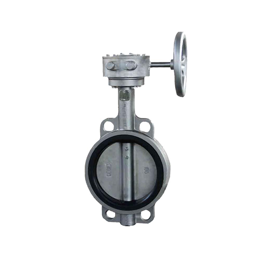 COVNA Manual Operated Cast Iron Gear Worm Butterfly Valve