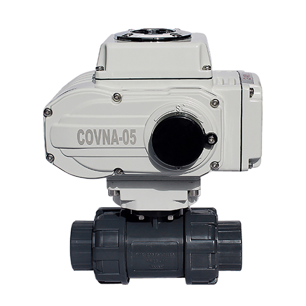 Thread Type 2 Way CPVC Electric Actuated Ball Valve